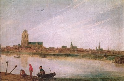 View of Zierikzee, 1618 by Esaias van de Velde